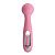 Нежно-розовый жезловый вибростимулятор Corina от Baile