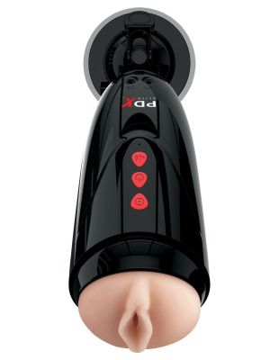 Мастурбатор-вагина с вибрацией Dirty Talk Starter Stroker от Pipedream