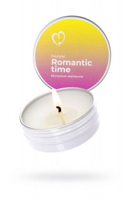 Массажная свеча «Romantic time - Париж» - 30 мл. от Eromantica