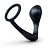 Черное эрекционное кольцо со стимулятором простаты Ringer Cock Ring   Plug от b-Vibe