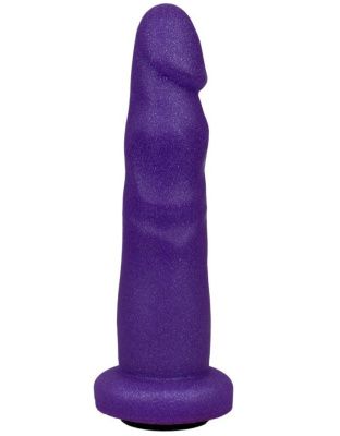 Фиолетовая реалистичная насадка-плаг - 16,2 см. от LOVETOY (А-Полимер)