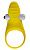 Желтое эрекционное виброкольцо Banana Ring от Devi