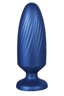 Синяя анальная пробка G Stuck Silicone Anal Plug - 13,5 см. от NMC