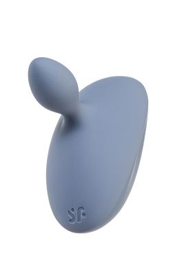 Серая анальная вибровтулка Booty Absolute Beginners 4 от Satisfyer
