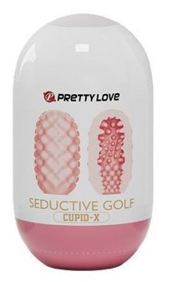 Розовый мастурбатор-яйцо Seductive Golf от Baile