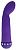 Фиолетовый вибратор BLISS  G  VIBE - 14,2 см. от Howells