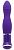 Фиолетовый вибратор ECSTASY Rippled Vibe - 19,5 см. от Howells