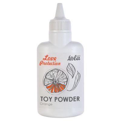 Пудра для игрушек с ароматом апельсина Orange - 30 гр. от Lola toys