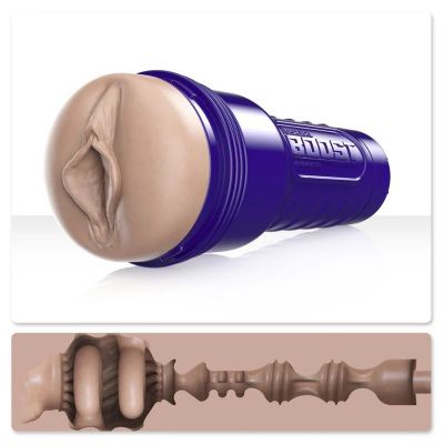Телесный мастурбатор-вагина Fleshlight Boost Bang от Fleshlight
