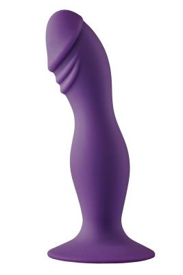 Фиолетовый фаллоимитатор Pleasure Dildo - 14,6 см. от Dream Toys