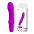 Фиолетовый мини-вибратор Justin -13,5 см. от Baile
