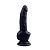 Черный фаллоимитатор Obsidian Intruder Penis - 18 см. от Chisa