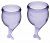 Набор фиолетовых менструальных чаш Feel secure Menstrual Cup от Satisfyer