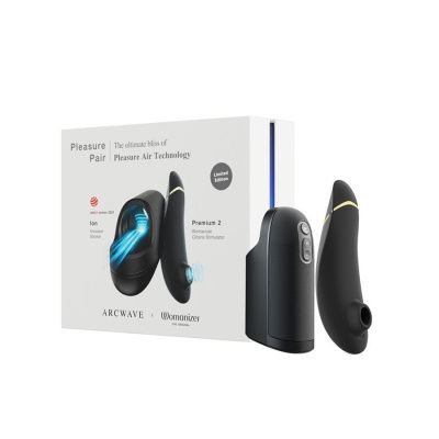 Набор для пар Pleasure Pair: мастурбатор ARCwave Ion и стимулятор Womanizer Premium 2 от Arcwave