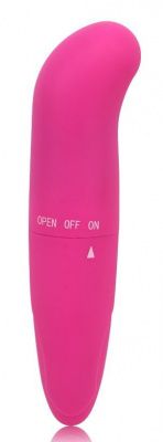 Розовый мини-вибратор точки G M-Mello - 12 см. от Chisa