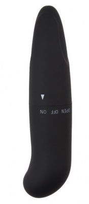 Черный вибратор Powerful Invigorate G-Spot - 12,5 см. от Chisa