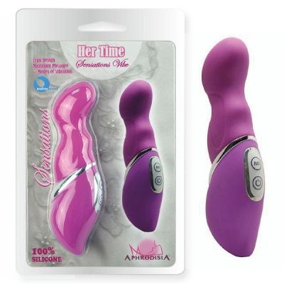 Фиолетовый вибростимулятор для массажа точки G от Howells