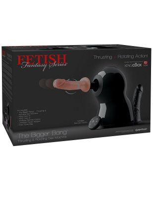 Секс-машина с функциями ротации и фрикций The Bigger Bang Thrusting   Rotating Sex Machine от Pipedream