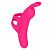 Розовый вибромассажер на палец The Flirty Vibe - 10 см. от California Exotic Novelties