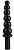 Черный жезл  Ожерелье  с рукоятью - 35,5 см.  от Сумерки богов