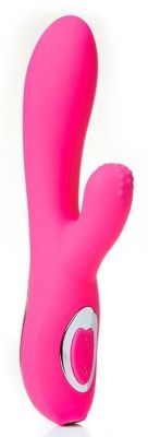 Розовый вибромассажер FEMME LUXE - 23,5 см. от NU Sensuelle