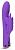 Фиолетовый вибратор-кролик The Princess Butterfly Vibrator - 20,5 см. от EDC