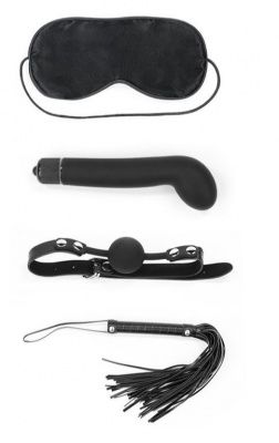 БДСМ-набор Deluxe Bondage Kit: маска, вибратор, кляп, плётка от Lovetoy