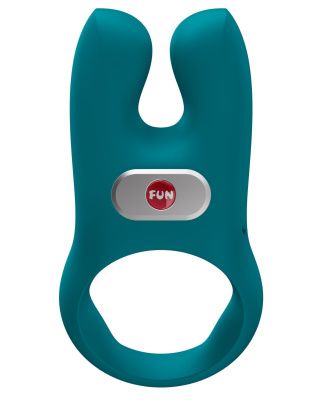 Зеленое эрекционное виброкольцо Nos от Fun Factory