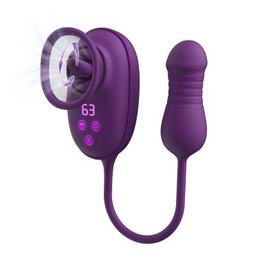 Фиолетовый женский стимулятор Nebula Orbit от Amovibe