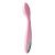 Нежно-розовый клиторальный вибратор Keri Pale Pink - 17 см. от Svakom