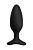 Черная анальная втулка LOVENSE Hush 2 (M) - 13,5 см. от Lovense
