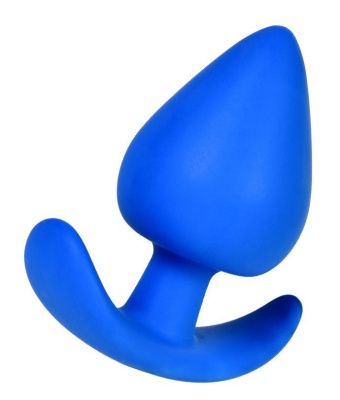 Синяя коническая пробочка из силикона - 11,5 см.  от A-toys