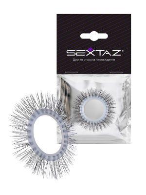 Круглое эрекционное кольцо с «ресничками» от Sextaz
