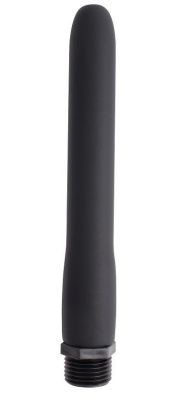 Черная насадка для интимного душа Bum Douche Buddy - 15 см. от Chisa