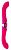 Розовый двусторонний вибратор NAGHI NO.25 - 35 см. от Tonga