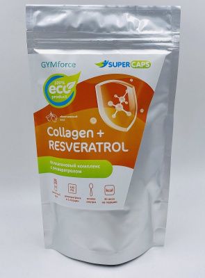 Натуральный коллаген с ресвератролом GYMforce Collagen+ - 150 гр. от Biological Technology Co.