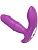 Фиолетовый вибратор Jack с клиторальной стимуляцией - 15 см. от Eroticon