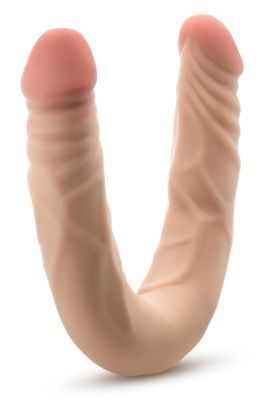 Телесный двусторонний фаллоимитатор 14 Inch Double Dong - 35,6 см. от Blush Novelties