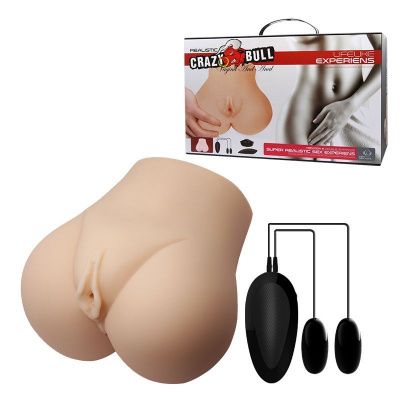 Небольшая реалистичная вагина с вибрацией от Baile