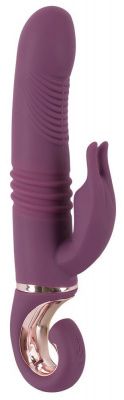 Фиолетовый вибратор-кролик Javida - 25,5 см. от Orion
