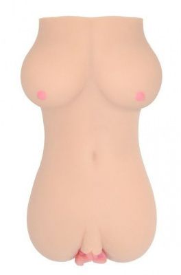 Телесный мастурбатор-вагина Clara OnaHole с имитацией груди от KOKOS
