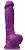 Фиолетовый фаллоимитатор на присоске 7 Dildo - 22,3 см. от NS Novelties