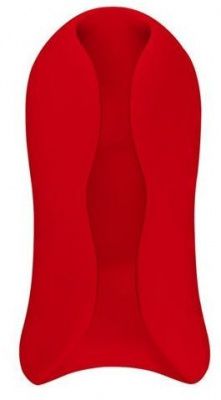 Красный вибромастурбатор Vibrating Stroker от Howells