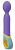 Фиолетовый вибромассажер Base Wand Vibrator - 24 см. от EDC Wholesale