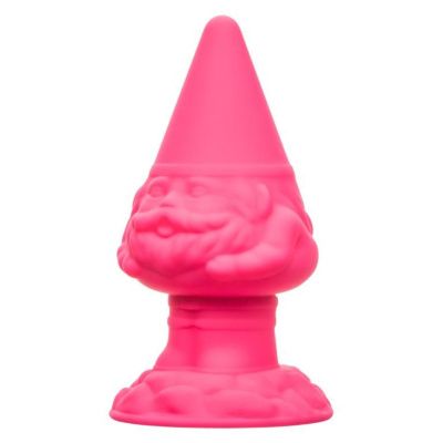 Розовая анальная пробка в форме гнома Anal Gnome от California Exotic Novelties