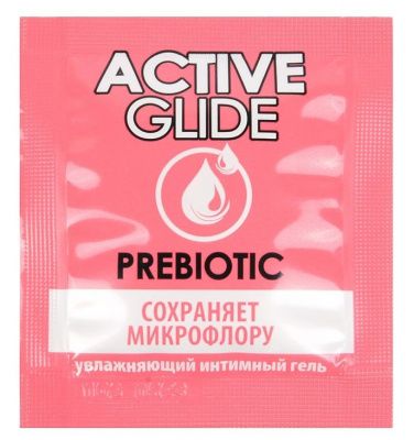 Лубрикант на водной основе Active Glide с пребиотиком - 3 гр. от Биоритм