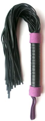 Черно-фиолетовая плетка Notabu - 45 см. от Bior toys