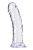 Прозрачный фаллоимитатор-реалистик Roar n Ride - 20,3 см. от Blush Novelties