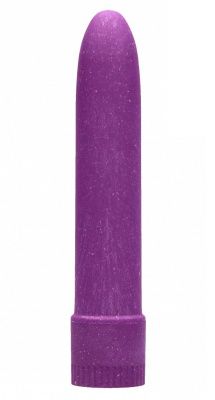 Фиолетовый вибратор 5.5  Vibrator Biodegradable - 14 см. от Shots Media BV