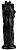 Черная фантазийная анальная втулка-лапа - 25,5 см. от Сумерки богов